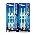 2 Pk, Bazic 8-20 Ct 0.7mm Mechanical Pencil Lead Refills (16-20ct refills in Total)