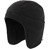 Men Women Winter Snow Trapper Hats Warm Fleece Beanie Hats Earflap Skull Cap Winter Hat Outdoor Winter Cap with Ear Flaps Visor Windproof Earflap Skull Cap Ski Hunting Cycling Biking Earflaps Cap