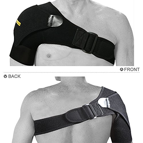 Shoulder Stability Brace with Pressure Pad by Babo Care Light and