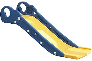 Fenteer Kids Slide Playground Toy Simple for Children Toddlers Sturdy,Non Slip,Edge Slide,Climber for Sofa Bed Couch Stair In