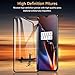 AVIDET Oneplus 6T Screen Protector,[Anti-Scratch][Bubble Free] 9H Hardness 0.3mm Ultra Slim 3D Full Coverage Premium Tempered Glass Screen Protector Oneplus 6T (Black)