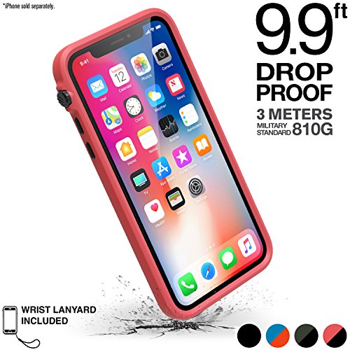 Cases Impact Protection Case For IPhone X + Lanyard Shock Resistant