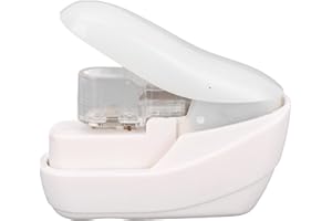 Hilitand Stapleless Stapler, No Staple Paper Fastener with Power Assisted Mechanism for Office School Home, 4 Sheets Capacity