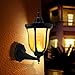LED Flame Light Bulbs, 4 Modes LED Flame Effect Light Bulbs for Christmas Decorations Outdoor, 2Pcs E26 Base Flicker Fire Flame Bulbs, Led Christmas Lights for Lantern, Porch, Torches,(Black)
