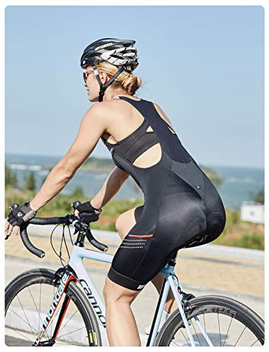 RION Women's Cycling Bibs Bike Padded Shorts Tights Bicycle Pants