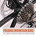 Outroad Mountain Bike 6 Spoke 21 Speed 700CC Double Disc Brake Folding Bike (Black/Orange)thumb 4