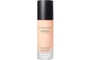 bareMinerals Barepro 24HR Wear Matte Liquid Foundation Mineral SPF 20, Full Coverage Foundation Makeup, Oil-Free, Vegan