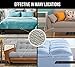 GORILLA GRIP Original Mattress Slide Stopper and Gripper, California King, Keep Bed Topper Pad from Sliding for Sofa Couch Chair Cushion Mattresses, Easy Trim Slip Resistant, Grips Helps Stop Slipping