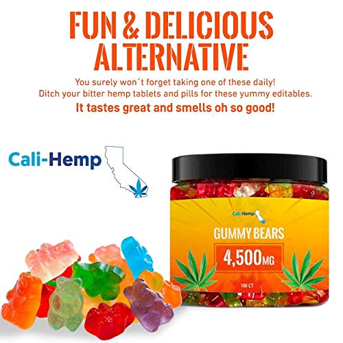 Hemp Gummies for Pain and Anxiety Natural Hemp Made in USA 100