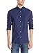 Calvin Klein Men's Slim Fit Long Sleeve Infinite Cool Button Down Shirt Check
