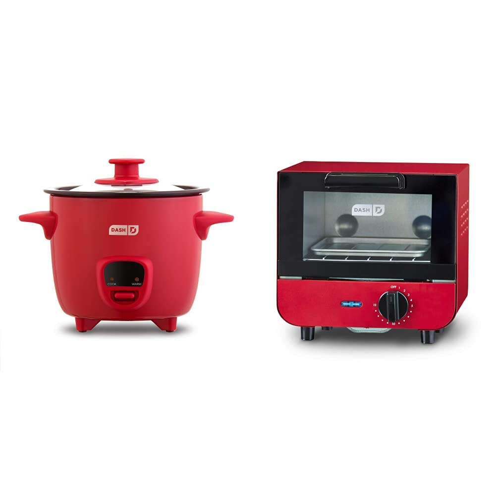 Dash DRCM200GBRD04 Mini Rice Cooker Steamer with