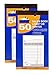 50 Sheet Sales Order Books, 2-Part, Carbonless, White/Canary, 3.5