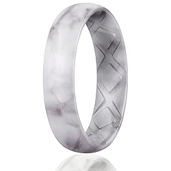 Egnaro Women's Statement Rings, Inner Arc Ergonomic