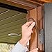 Self-adhesive Weather Stripping EPDM Sealing Strips Foam Peel & Stick Draught Excluder for Doors and Windows