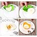 4 pack Egg Poacher, CLKjdz Silicone Egg Poacher Cups Pods BPA Free Poached Egg Maker Set for Pot, Pan, Microwave - Dishwasher Safe