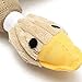 SanSiDo Pet Toy Dog Chew Toys Dental Teaser Rope Duck Cotton Squeaky Toy Teeth Cleaning Plush Nontoxic Bite-Resistant Dog Play Toy for Pet Training Playing Chewing