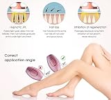 Ubcwin IPL Hair Removal Device, 500,000 Flashes, 5 Energy Levels, White view 5