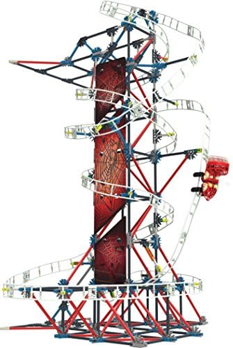 K’Nex Thrill Rides – Web Weaver Roller Coaster Building Set – 439 Pieces – Ages 9 And Up – Construction Educational Toy