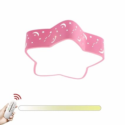 Children S Led Ceiling Light Creative Star Ceiling Chandelier