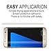 [2-Pack] Galaxy S7 Edge Screen Protector,Fitquipment PET 3D Full Coverage HD Clear [Anti-Fingerprint] Screen Protector Compatible with Samsung Galaxy S7 Edge.