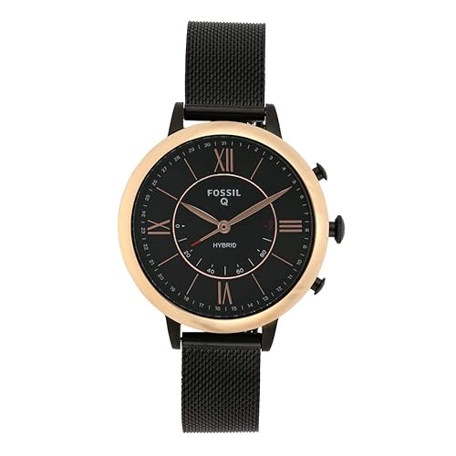 Fossil Women's 36mm Jacqueline Stainless Steel Mesh Hybrid Smart