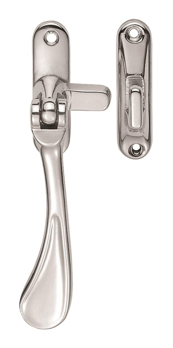 VICTORIAN - REVERSIBLE CASEMENT FASTENER WITH HOOK & MORTICE PLATE โ image 1