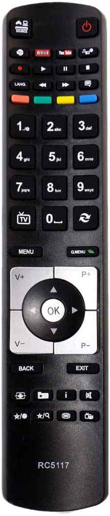 ALLIMITY RM-C3173 Remote Control Replaced for JVC Smart TV LT-39C740 LT-50C740 LT39C740 LT50C740 RMC3173