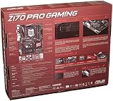 ASUS Z170 PRO Gaming Motherboard LGA1151 6th Gen Intel DDR4 OC SupremeFX LAN view 2