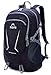Venture Pal Large 45L Hiking Backpack - Packable Lightweight Travel Backpack Daypack for Women Men (Black)