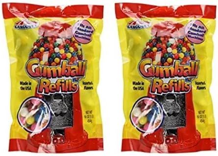 Assorted Gumballs Refill ~ 16 oz