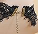 Lace Living Fashion Gothic Vintage Handmade Pearl Bead Lace Victorian Cameo Pendant Dress Choker Necklace