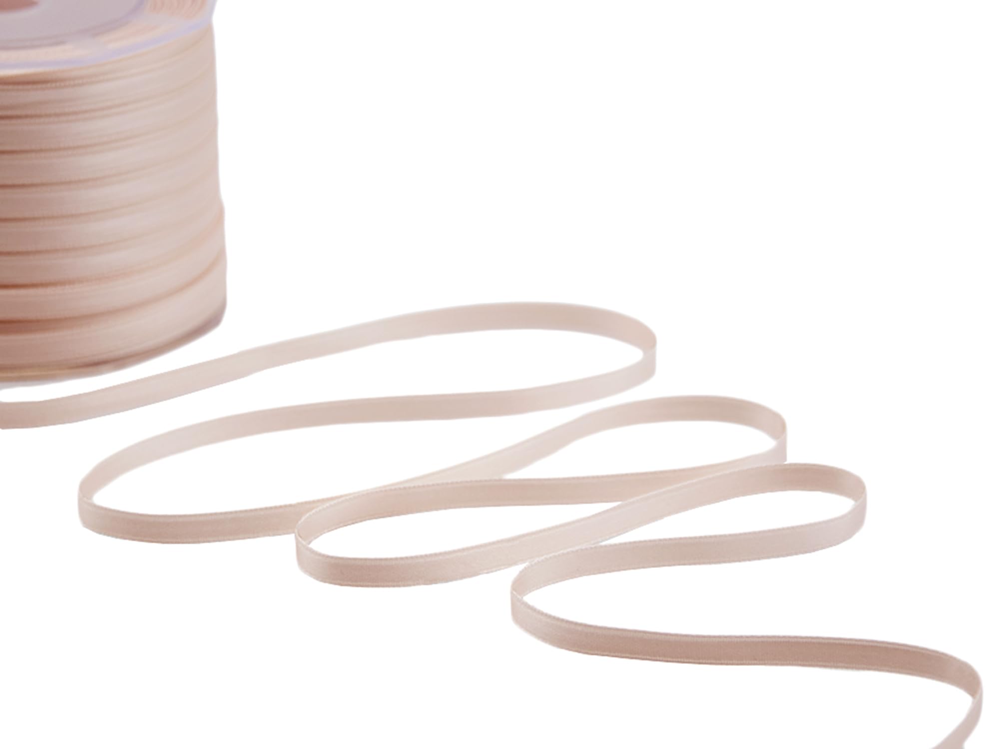 Furlanis Ribbon, Powder Pink, 6 mm x 100 m