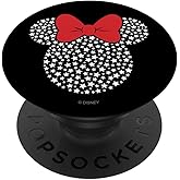 Disney Minnie Mouse White Stars 4th of July PopSockets Adhesive PopGrip