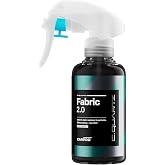 CARPRO CQUARTZ Fabric 2.0 - Upholstery Fabric Protector, Super Hydrophobic Repels Water, Stain Resistant, Resist UV Fading, Up to 12 Months, Convertible Tops, Carpets, Low VOC - 100mL (3.4oz)
