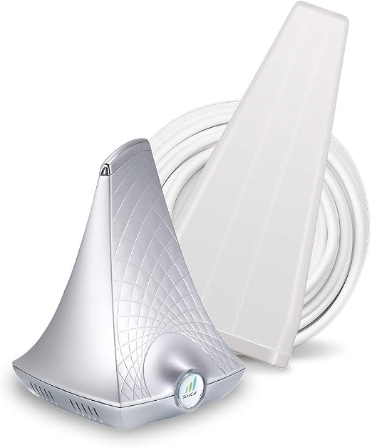 Amazon Com Surecall Flare 3 0 Cell Phone Signal Booster For Home Yagi Antenna Configuration Integrated Indoor Antenna For Easier Install Covers Up To 3000 Sq Ft Boosts Voice Data For 4g Lte 3g