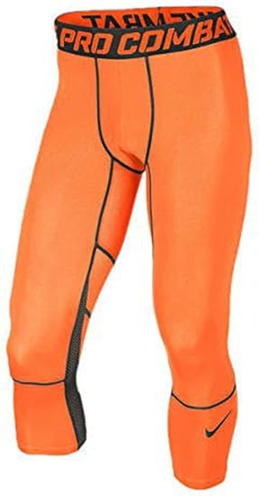 orange compression pants