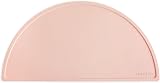 Mushie Silicone Placemat for Kids Non-Slip 48 x 23 cm Blush