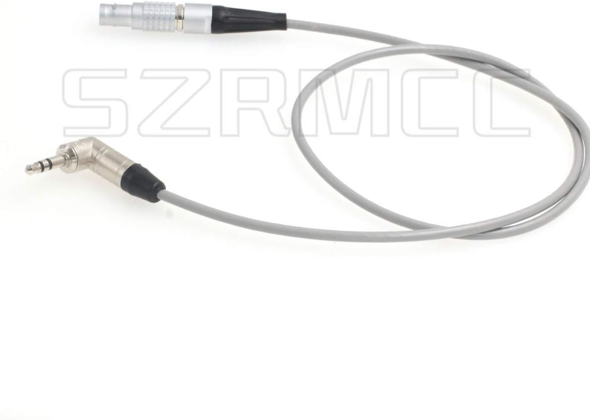 SZRMCC 3.5mm 1/8'' TRS to 0B 6 Pin Audio Input Cable for Arri Alexa Mini LF Camera, Red - Image 4