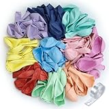 Pastel Balloons 100pcs 12" Assorted Color + Balloon