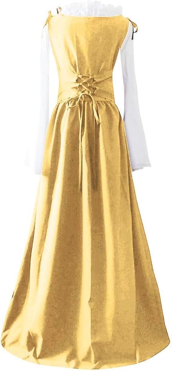 Amazon Co Jp ドレス ステージ衣装 レディース 洋服 大きいサイズ Duglo ワンピース コスチューム 中世ヨーロッパ 中世プリンセス ドレス 貴族風 レトロ フリル 忘年会 きれいめ 余興 コスプレ 演劇 宮廷服 エレガント ダンスウェア 魔女 パーティー 舞台 ホビー