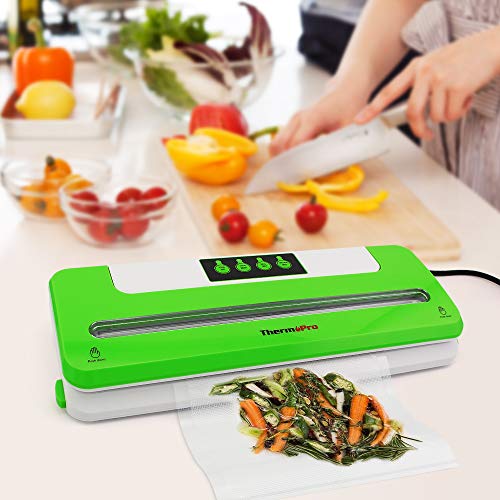 ThermoPro 8101 Vakuumierer Vakuumiergerät automatische Lebensmittel Versiegelung Folienschweißgerät, 32 cm Schweißnaht… – Bild 8