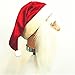 Santa Claus Latex Mask - Realistic Full Face Latex Mask with White Beard, Red Cap Fancy Costume Masquerade for Halloween Christmas Party New Years Holiday
