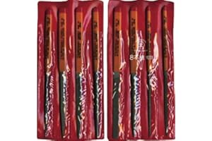 Tsubosan ST00801 File Set, 8 Piece Set, Rough Eye