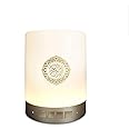 Quran Speaker Lamp, Portable LED Bluetooth Touch Night Light with APP Control, Bluetooth Speaker AZAN Speaker in Many Languages Including English Arabic