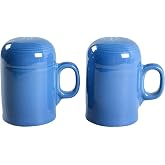 Fiesta&reg; Salt &amp; Pepper Rangetop Set &ndash; Durable Ceramic, Lead-Safe, Dishwasher/Microwave/Oven Safe &ndash; Made in USA Dinnerware - Lapis