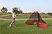 Rukket 4pc Golf Bundle | 10x7ft Portable Driving Net | Chipping Target | Tri-Turf Hitting Mat | Carry Bag | Practice Outdoor and Indoor