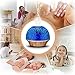 VicTsing Essential Oil Diffuser, 200ml Starburst Fireworks Effect 3D Glass Ultrasonic Aromatherapy Oil Humidifier with Amazing 7-Color LED Lights, Waterless Auto-Off, Great for Home, Office, Bedroom