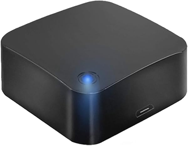 WiFi IR Remote Work con Tuya Smart App Hub de Control Remoto infrarrojo Universal IR Blaster para domtica Inteligente Aire Acondicionado TV Ventilador Compatible con Alexa y Google Home