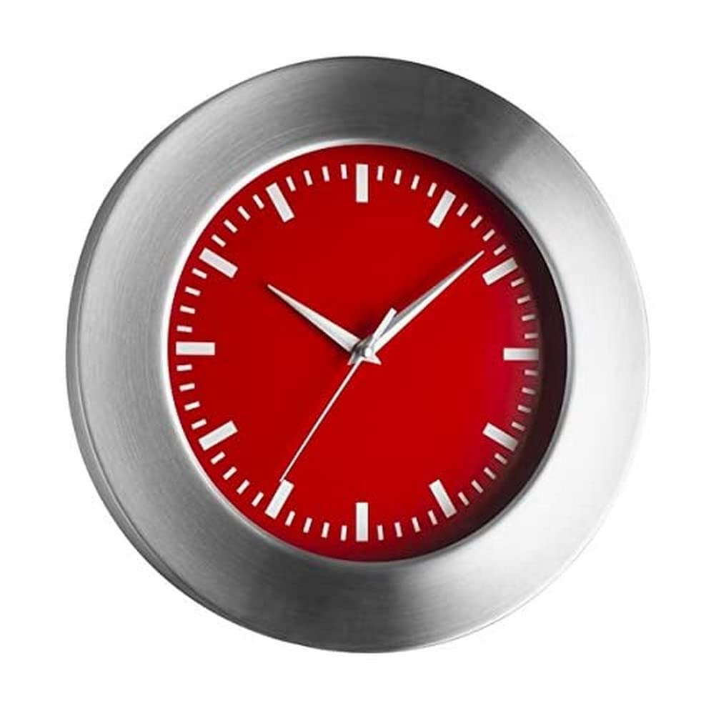 TFA Wall Clock, Red