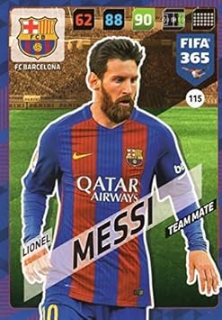 FIFA 365 2018 - LIONEL MESSI TEAM MATE CARD, PANINI ADRENAYLN XL FC FIFA 365 2018 - LIONEL MESSI TEAM MATE CARD, PANINI ADRENAYLN XL FC